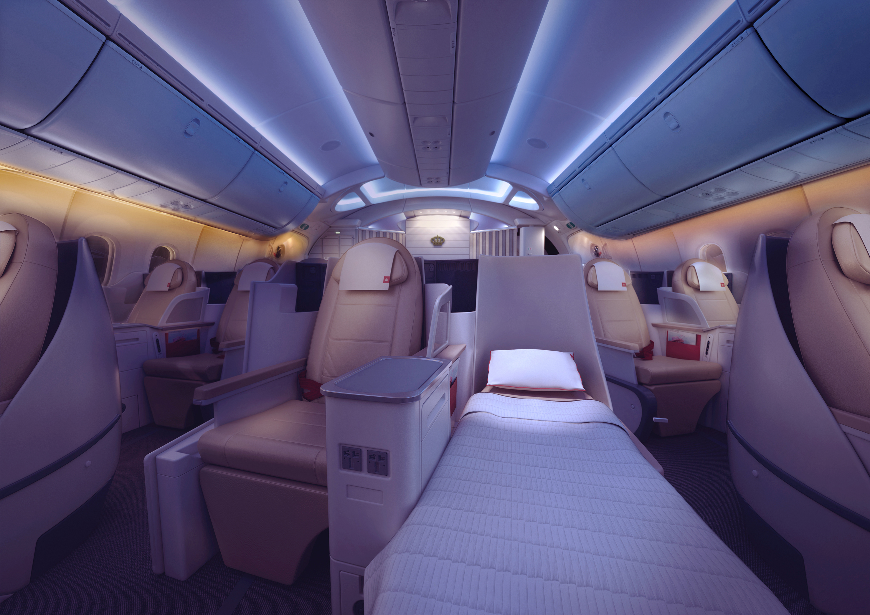 boeing 787 dreamliner interior